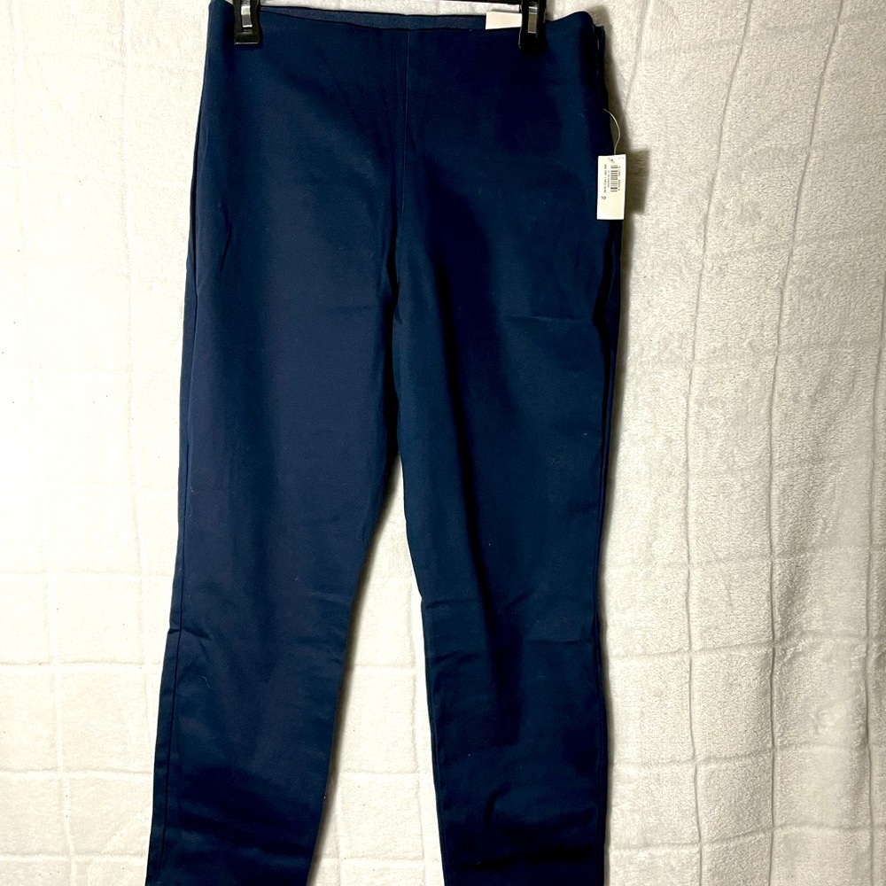 NWT NEW OLD NAVY women’s pixie pants sz 10 navy blue